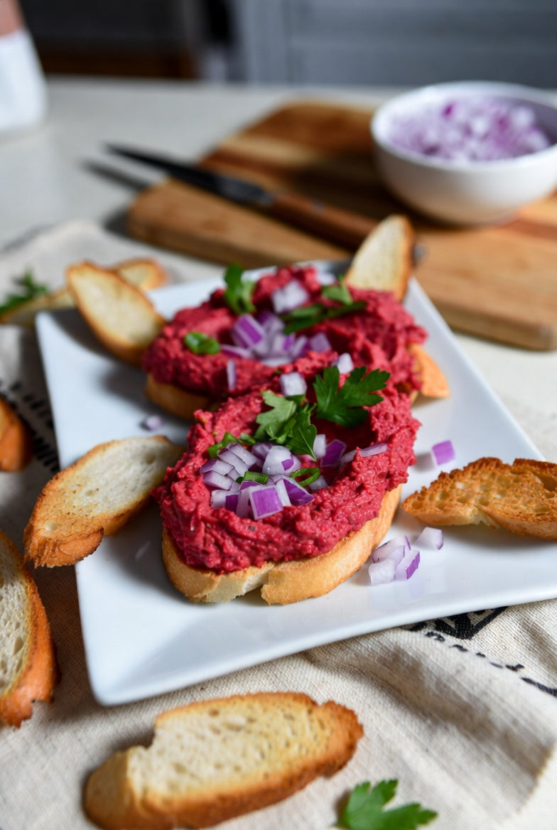 “Bruschettas & Tapas Festivas Simples y Rápido"