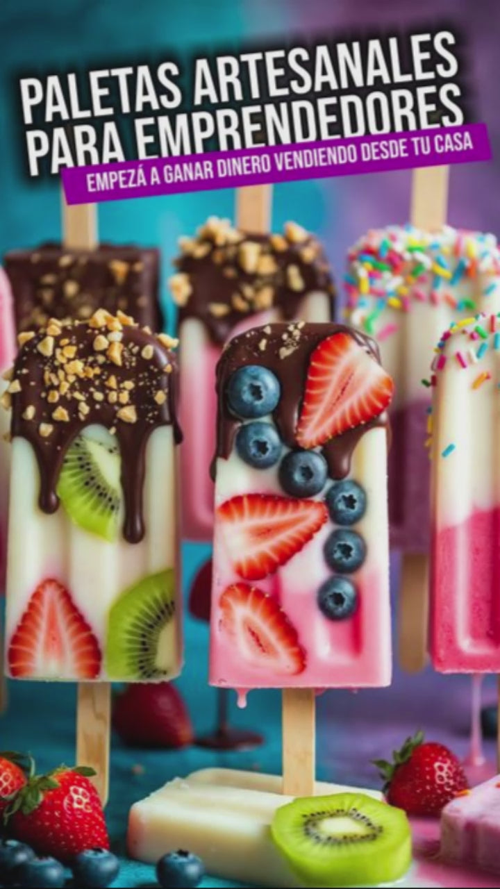 PALETAS ARTESANALES PARA EMPRENDEDORES